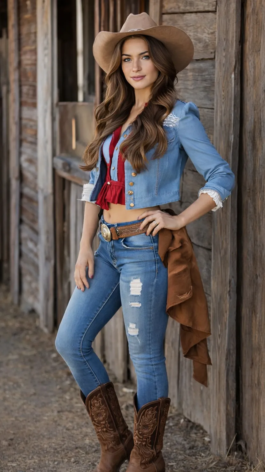 ai character: Joanna  background