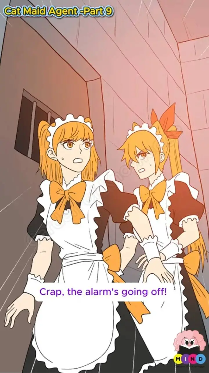 ai character: Cat maid agent background