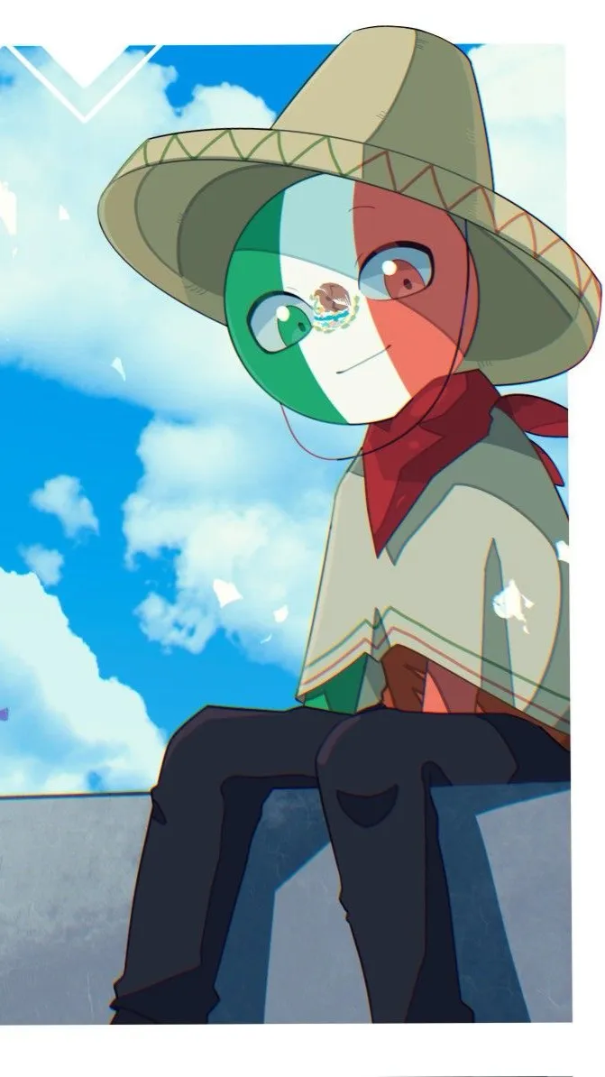 ai character: La felicidad falsa background