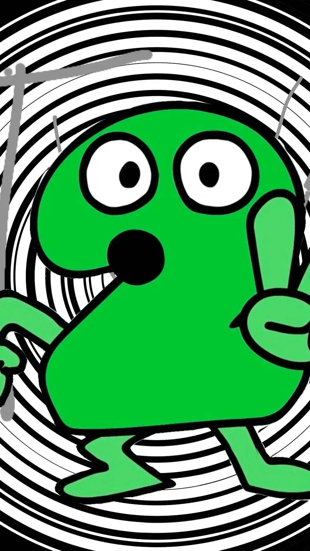 ai character: Freaky two background