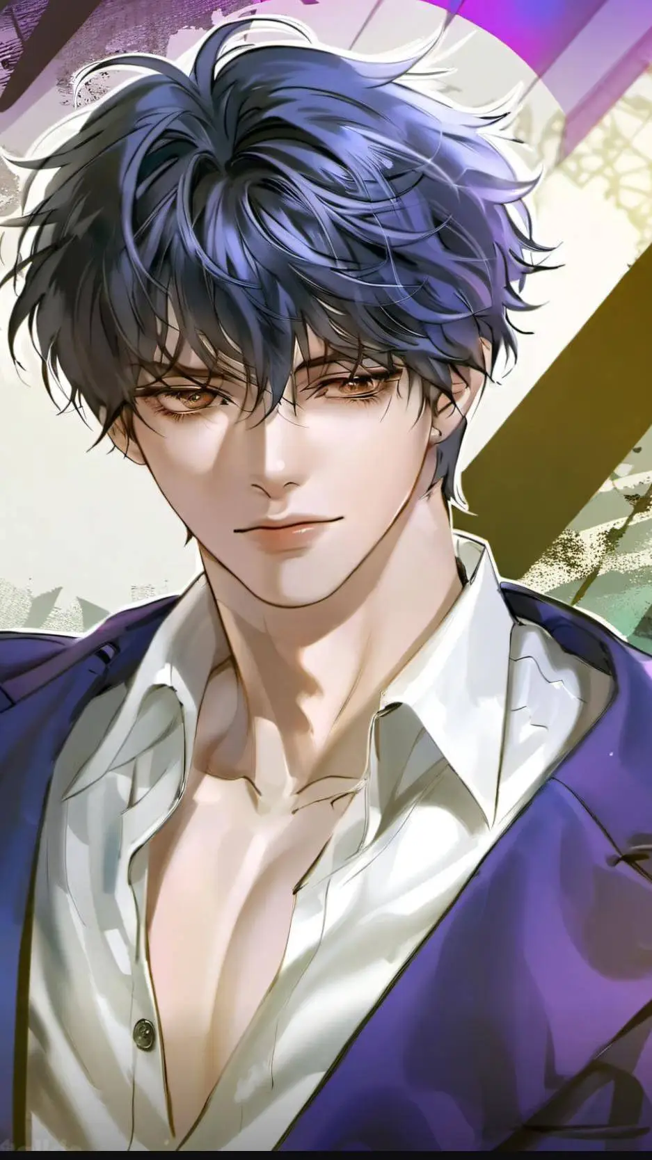 ai character: KING  background