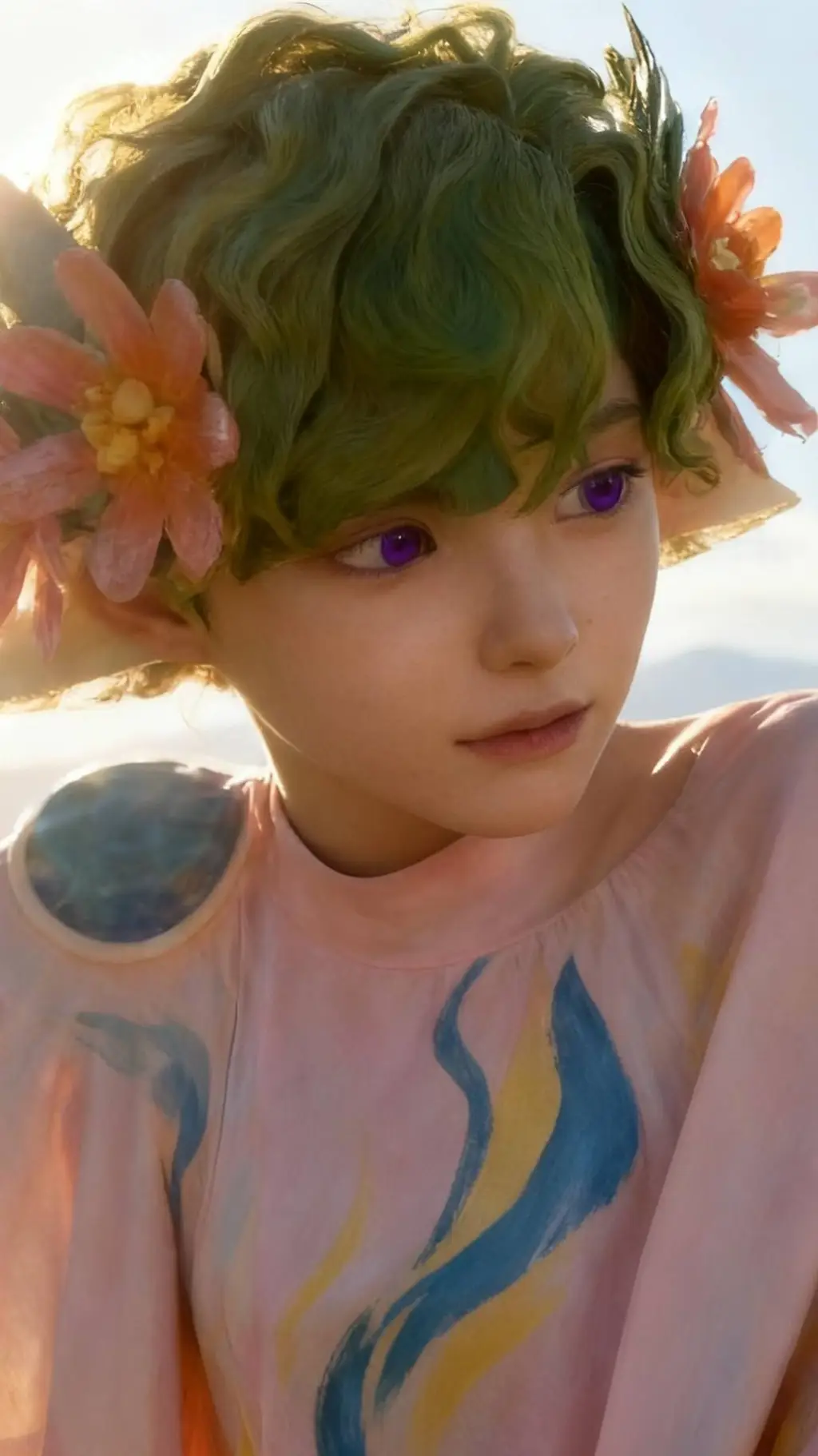 ai character: 💚🌸🌳Seo-Jun 🌳🌸💚 background