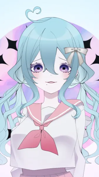 ai character: Sakura background