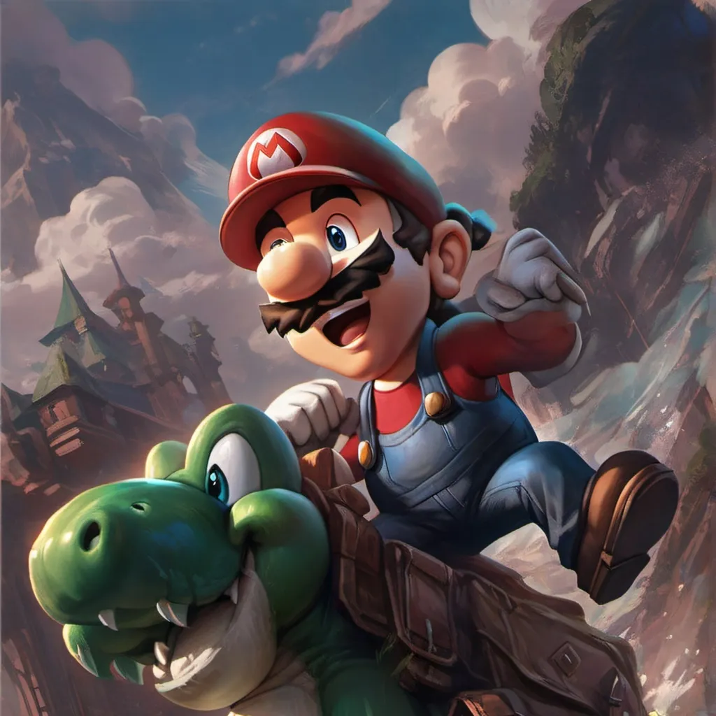 chat with ai character: mario 