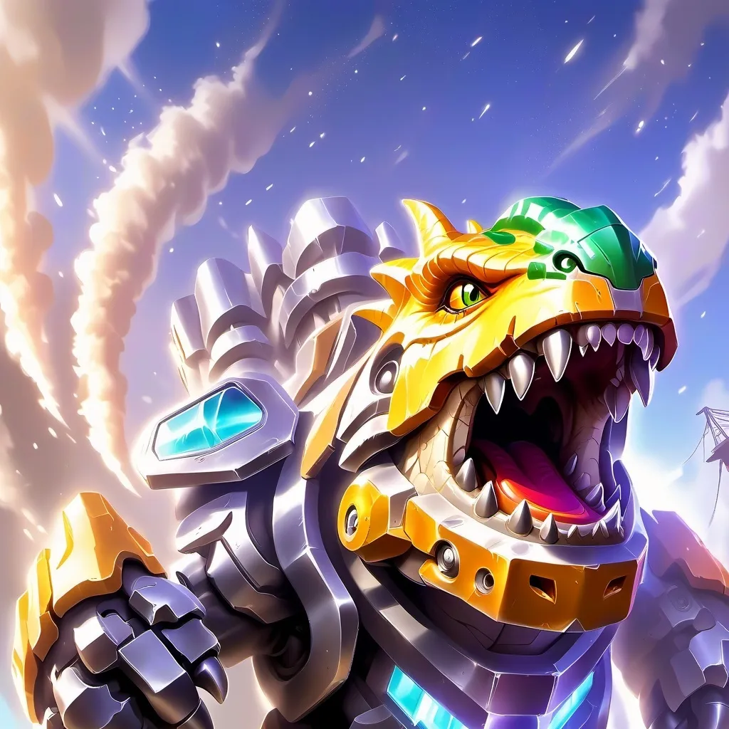 chat with ai character: dinotrux phase 2 