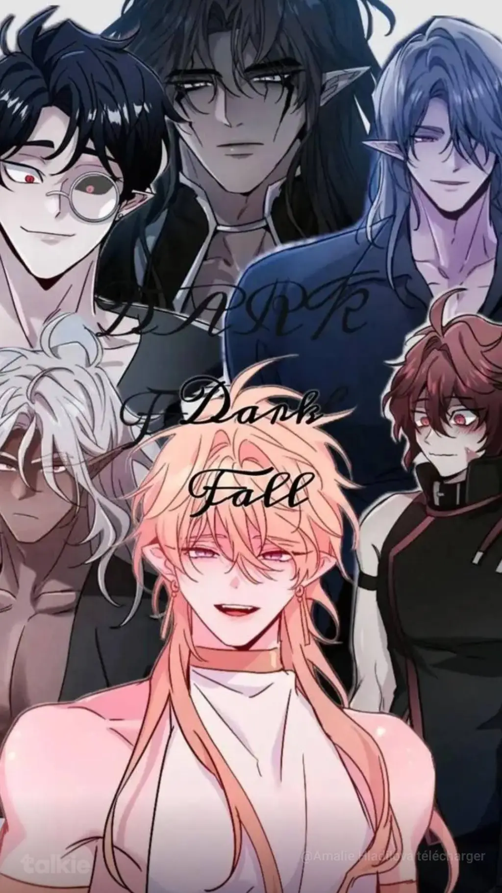 ai character: dark fall background