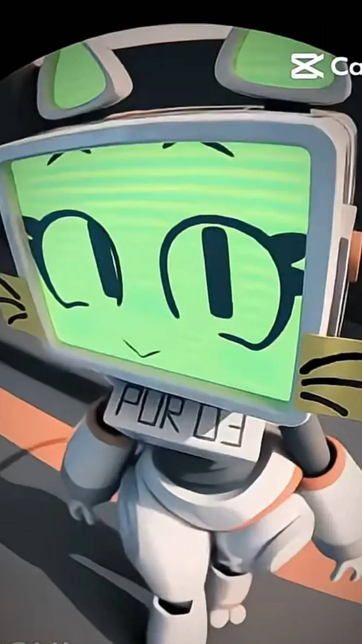 ai character: vee cat  background