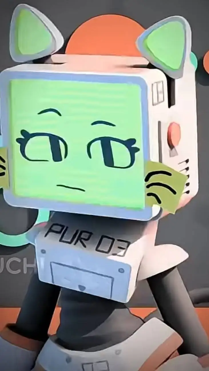 ai character: vee cat background