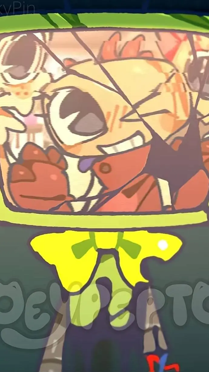 ai character: Vee💀 background