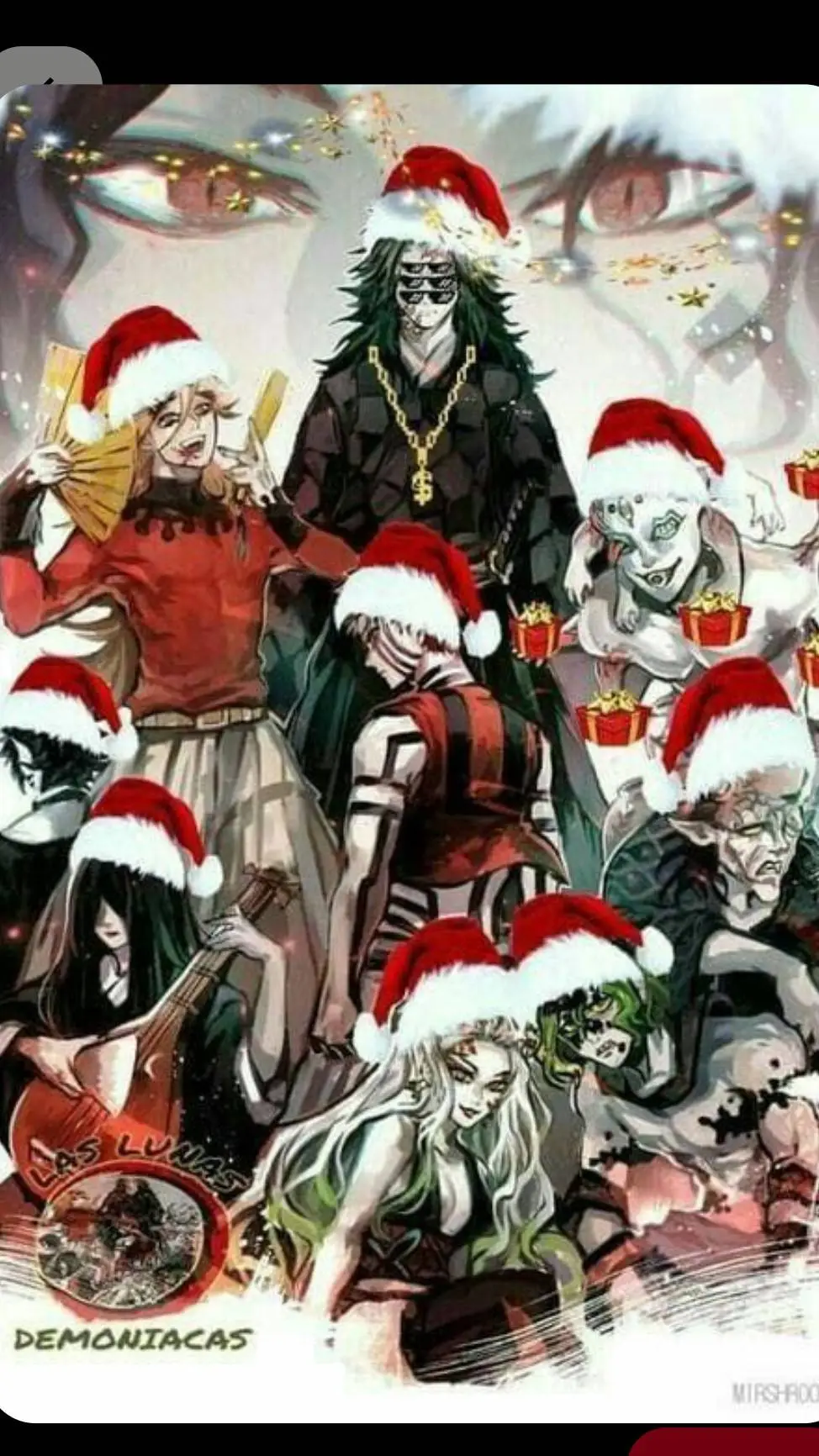 ai character: 🎄🎁Upper Moons🎁🎄 background