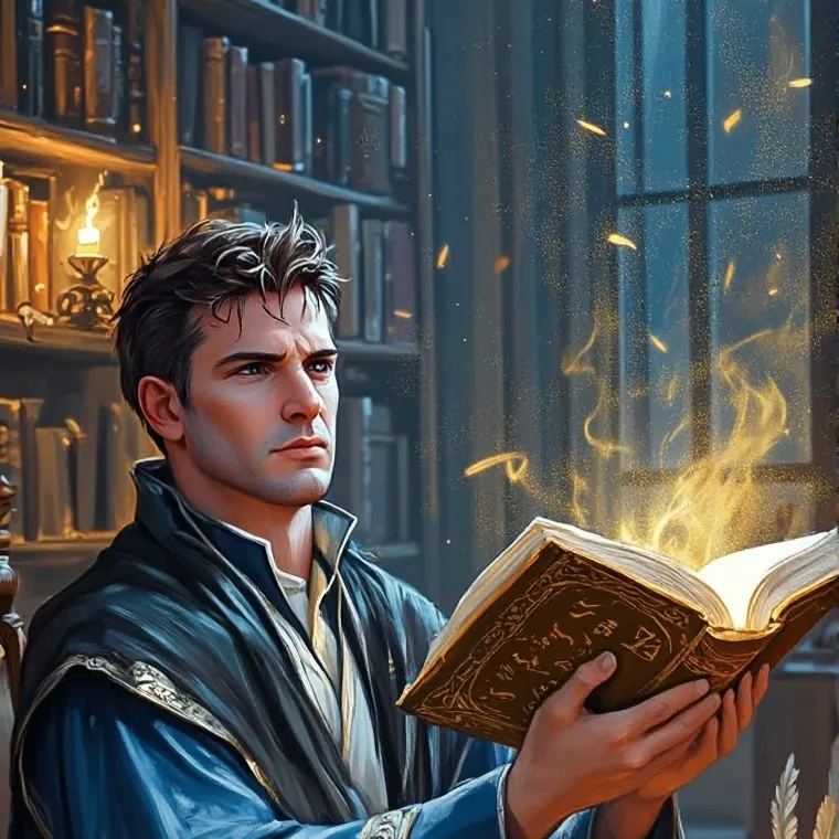 chat with ai character: magician man