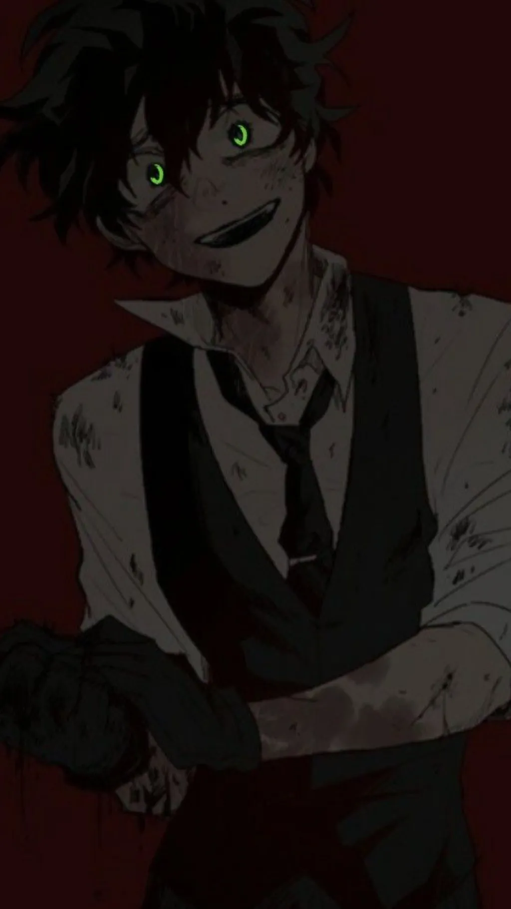ai character: Izuku Midoriya… background