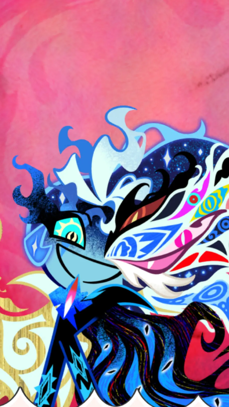 ai character: SMC awakened  background
