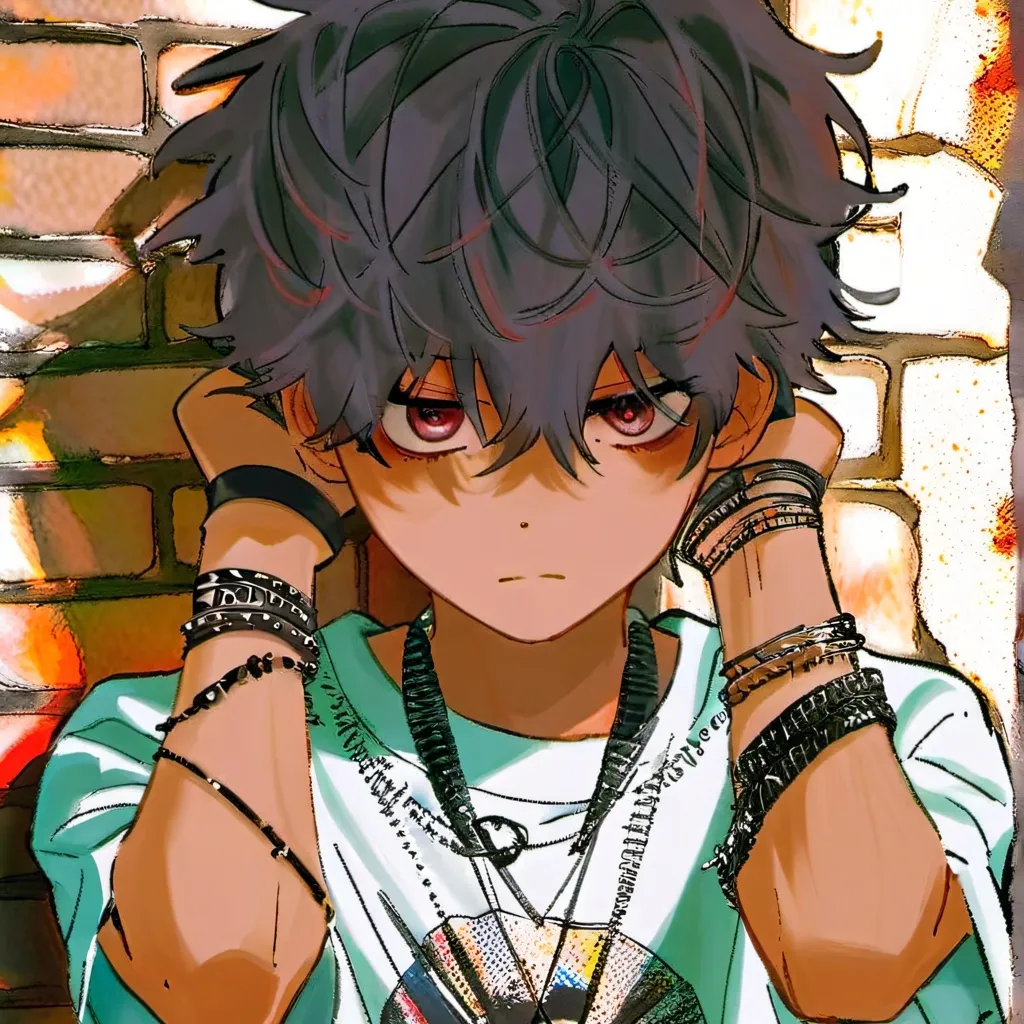 chat with ai character: your emo brother
