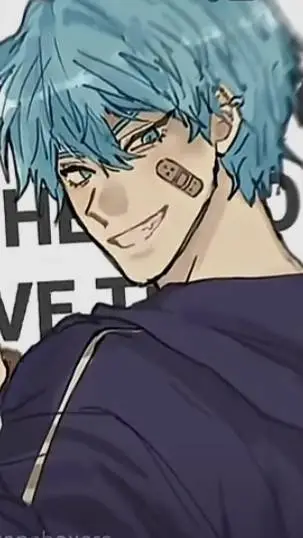 ai character: Gumball humano  background