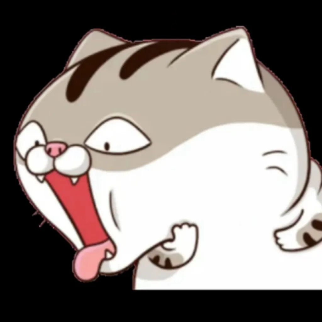 chat with ai character: Puking cat