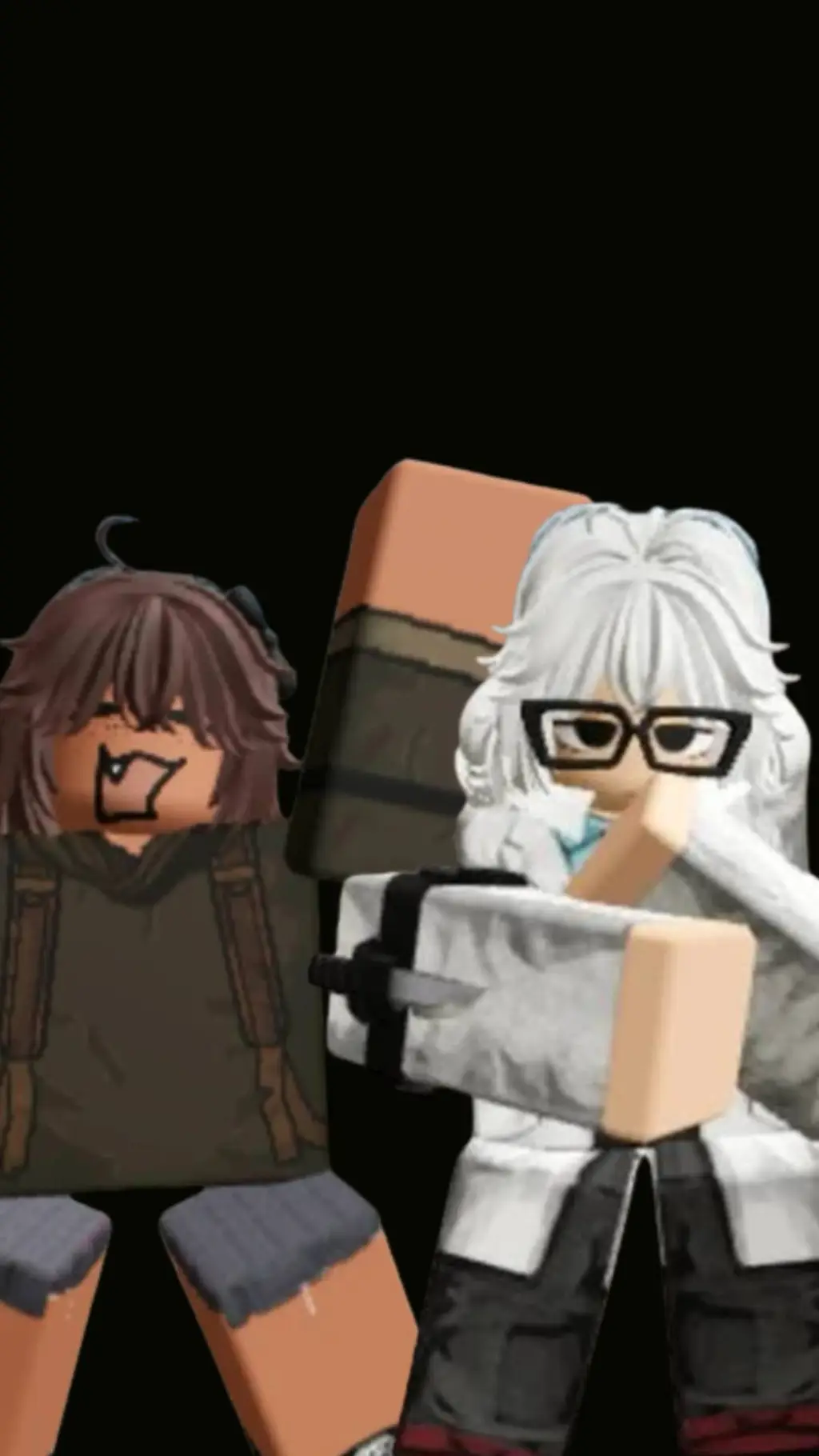 ai character: Evelyn and Nora  background