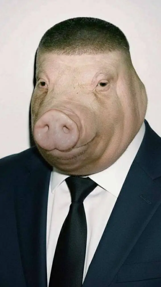 ai character: свинтус background