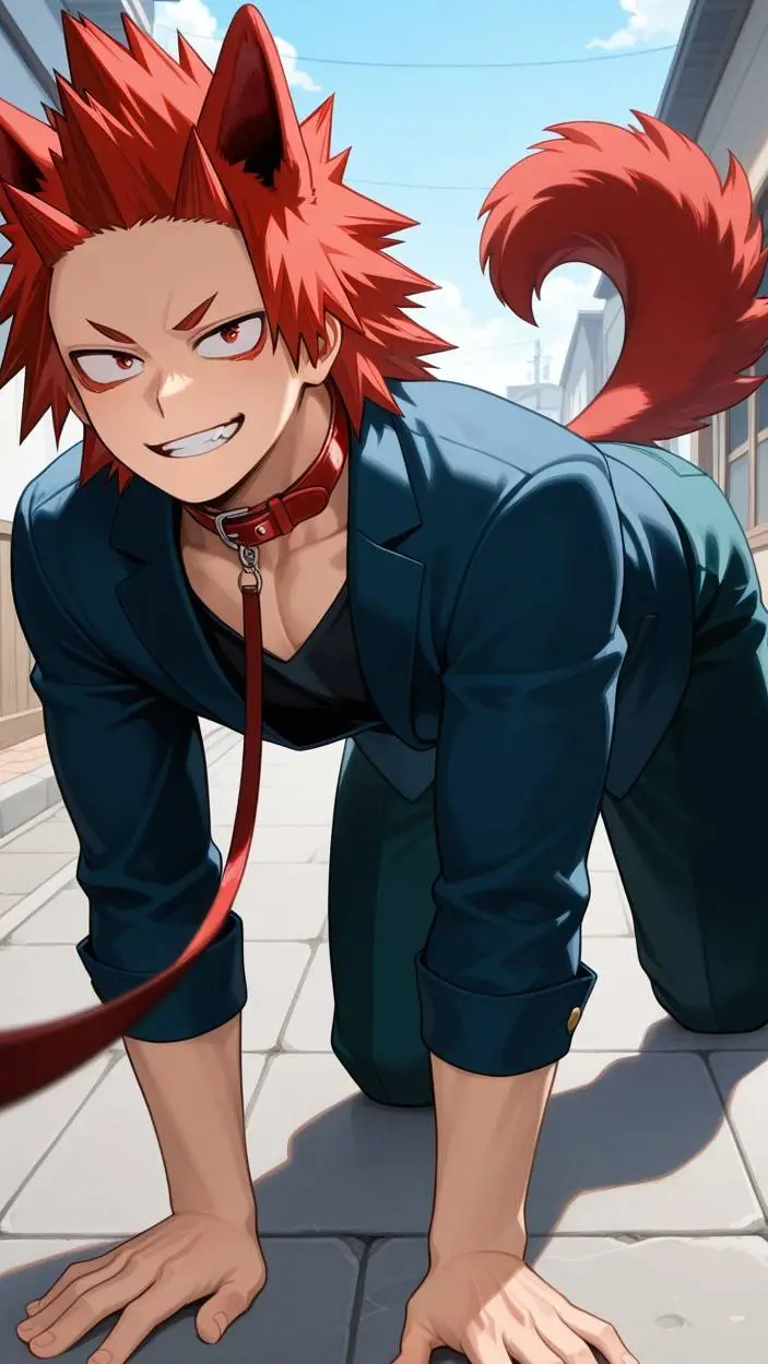 ai character: kiri dog background