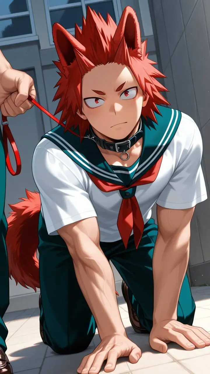 ai character: kiri dog background