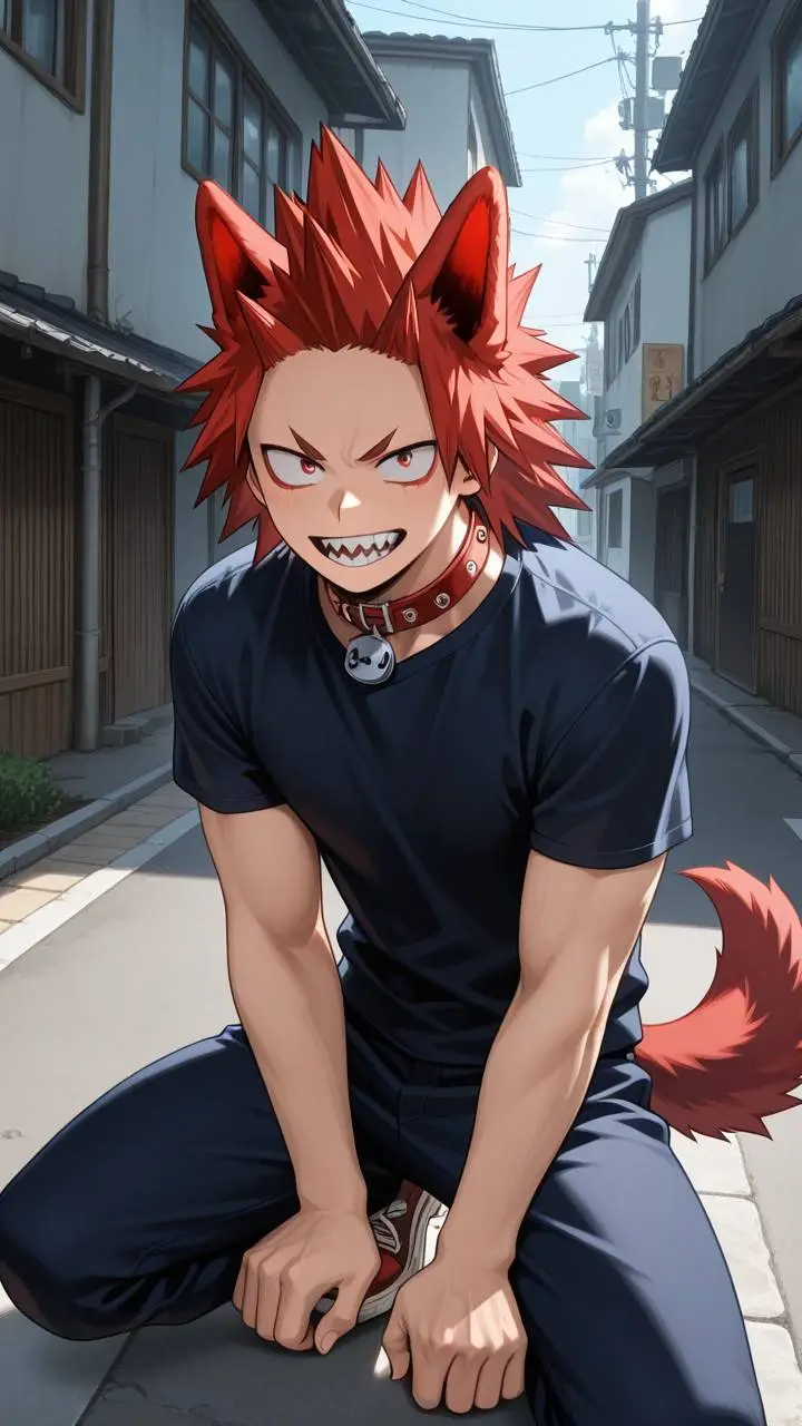 ai character: kirishima background