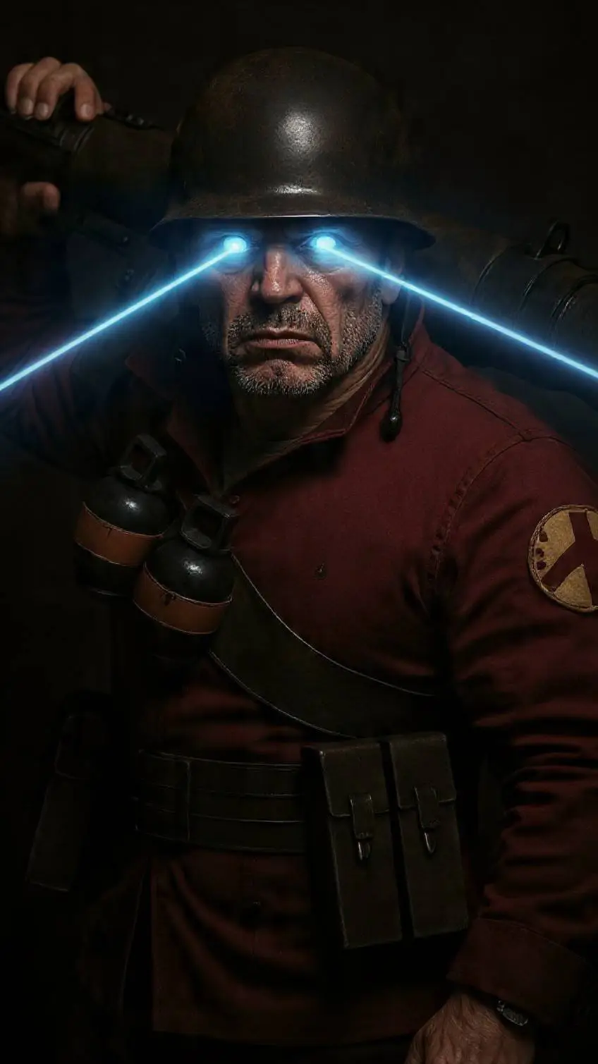 ai character: soldier background