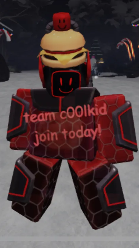 ai character: Celebrationc00lkid background