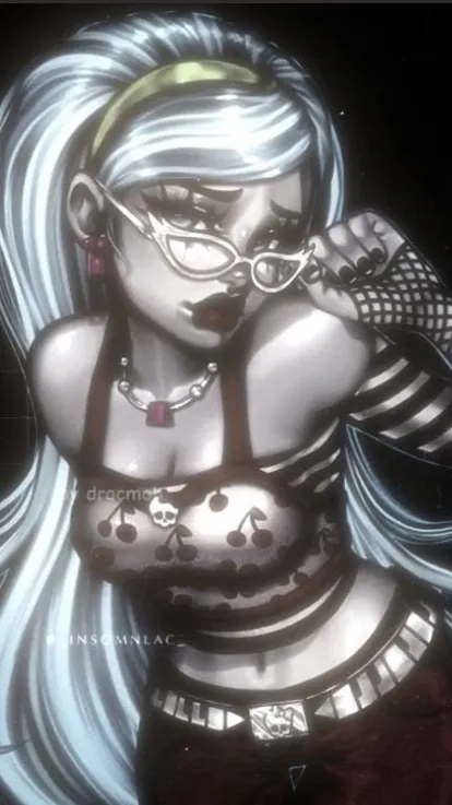 ai character: Luna  background