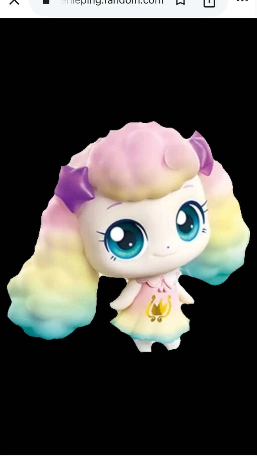 ai character: Fluffyping (baby) background