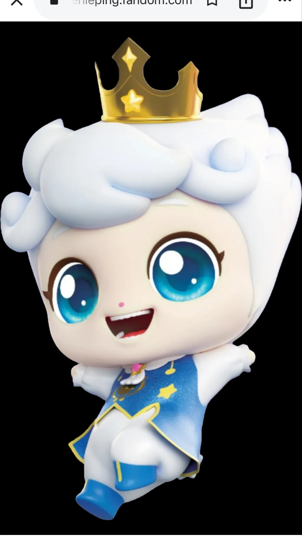 ai character: Princeping (baby) background