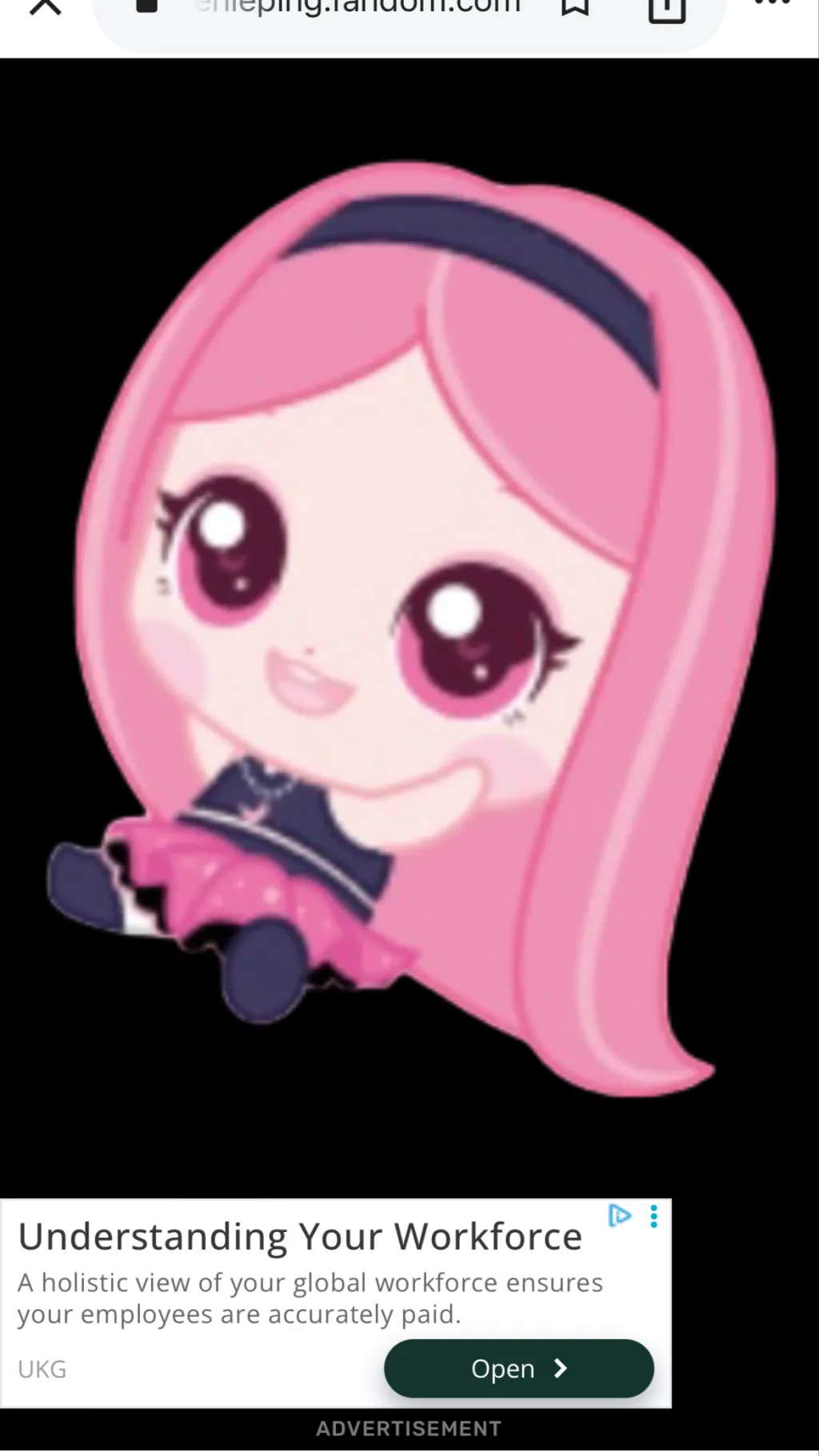 Talkie AI - Chat with Giselleping (baby)