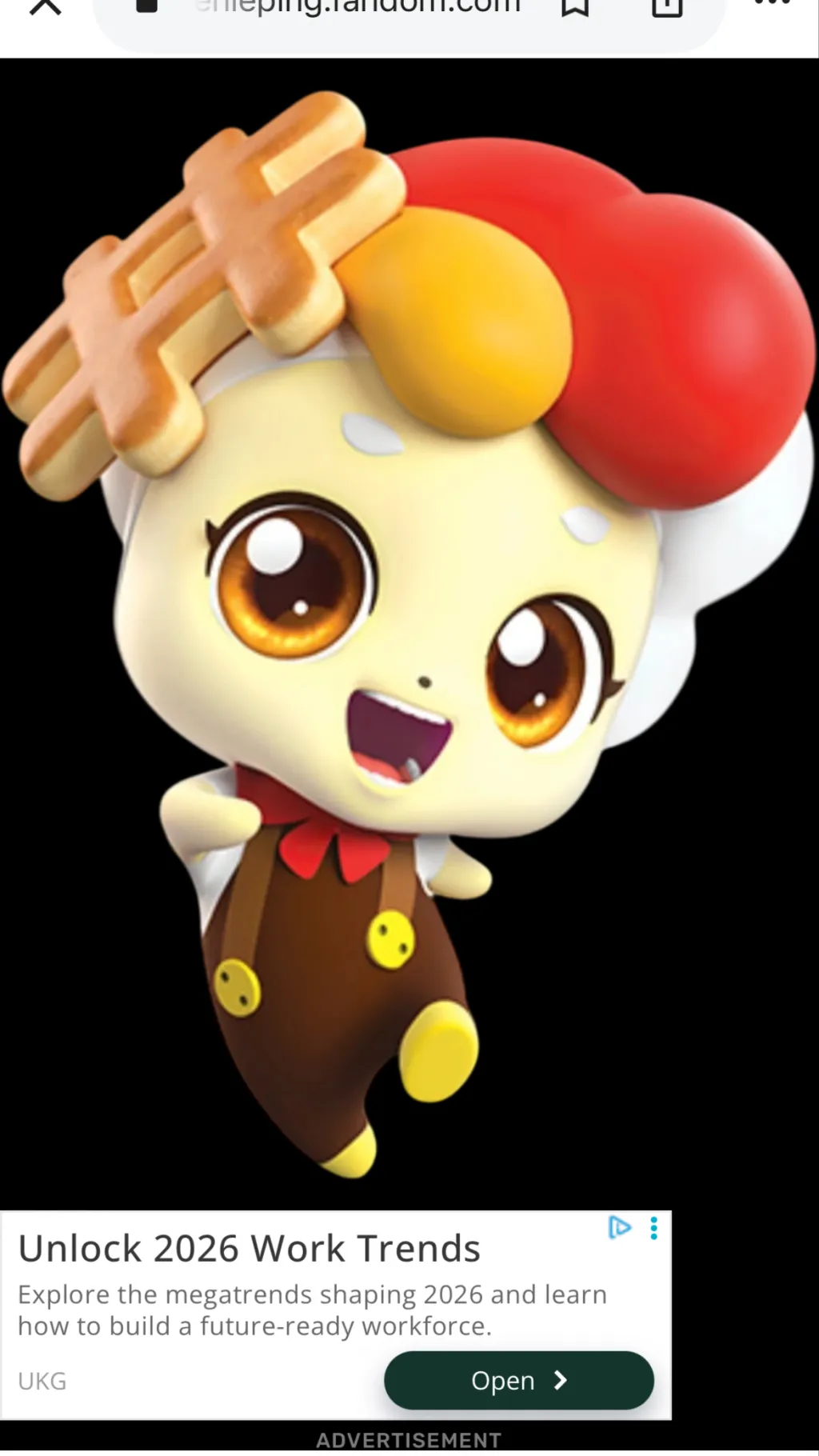 Talkie AI - Chat with Waffleping (baby)