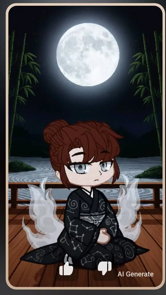 ai character: azimandiaz  background