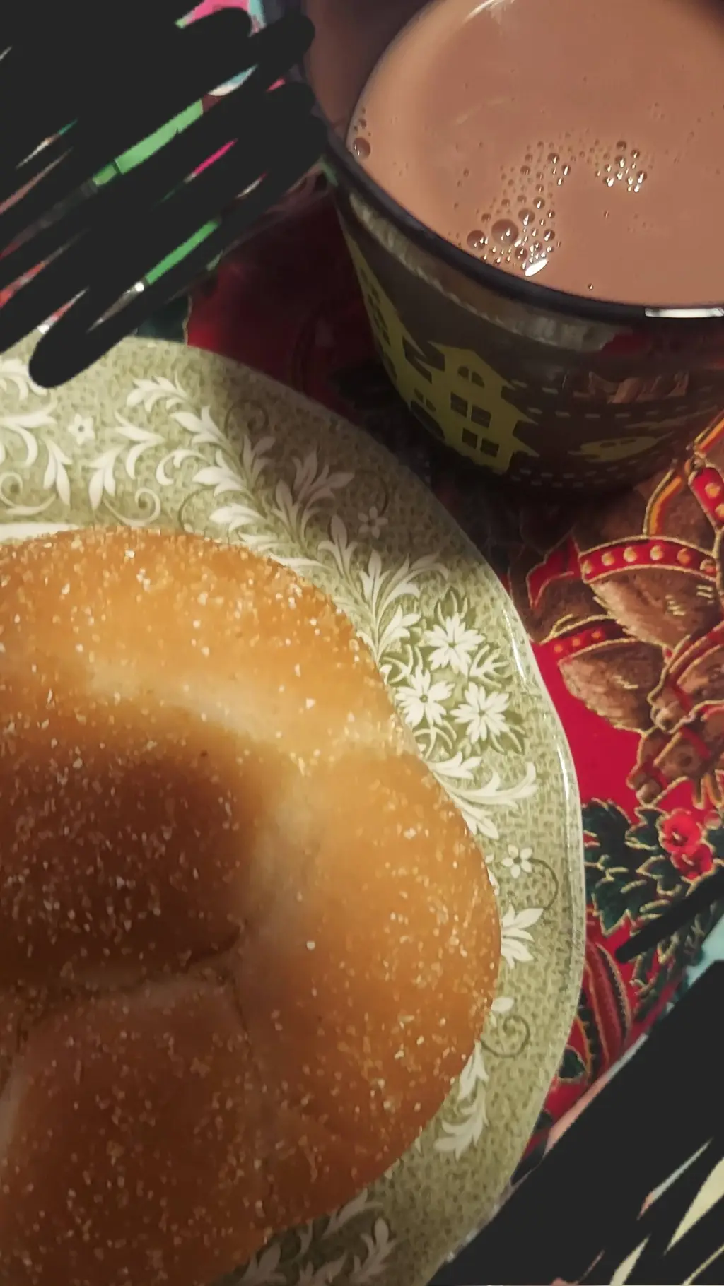 ai character: cheese background