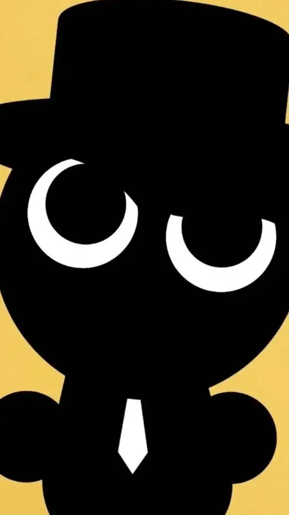 ai character: black background