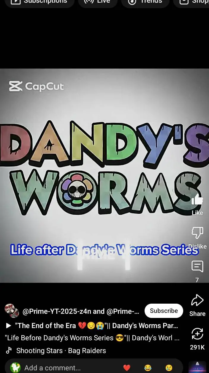 ai character: Dandys worms..  background