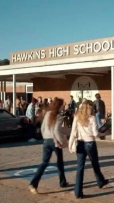 ai character: Stranger Things  background