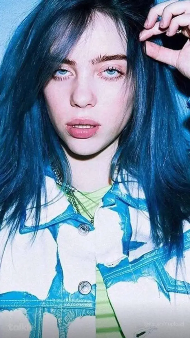 ai character: Billie Eilish  background