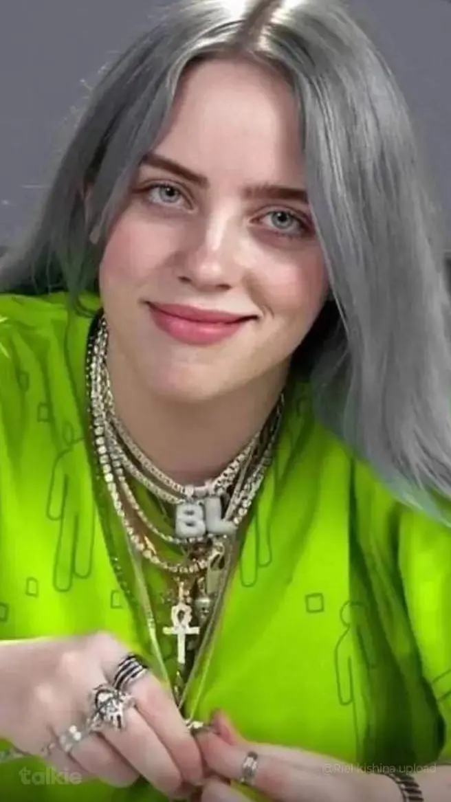 ai character: Billie Eilish  background