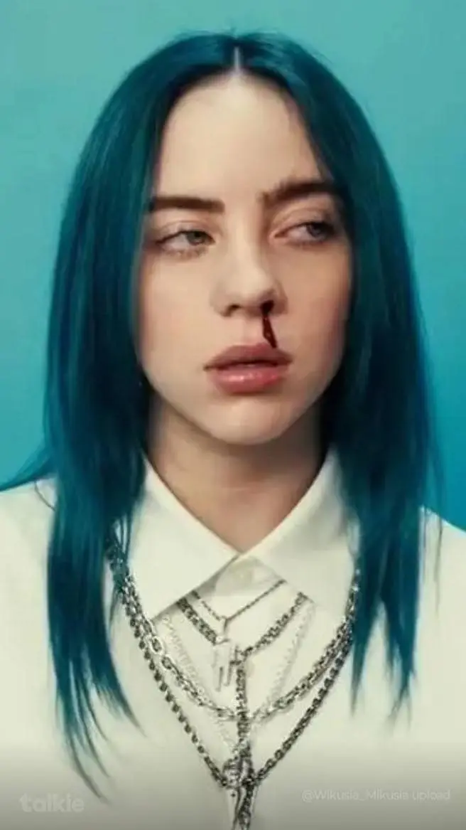 ai character: Billie Eilish  background