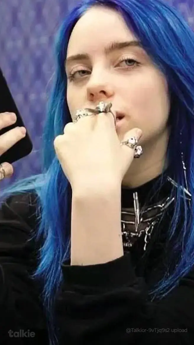 ai character: Billie Eilish  background