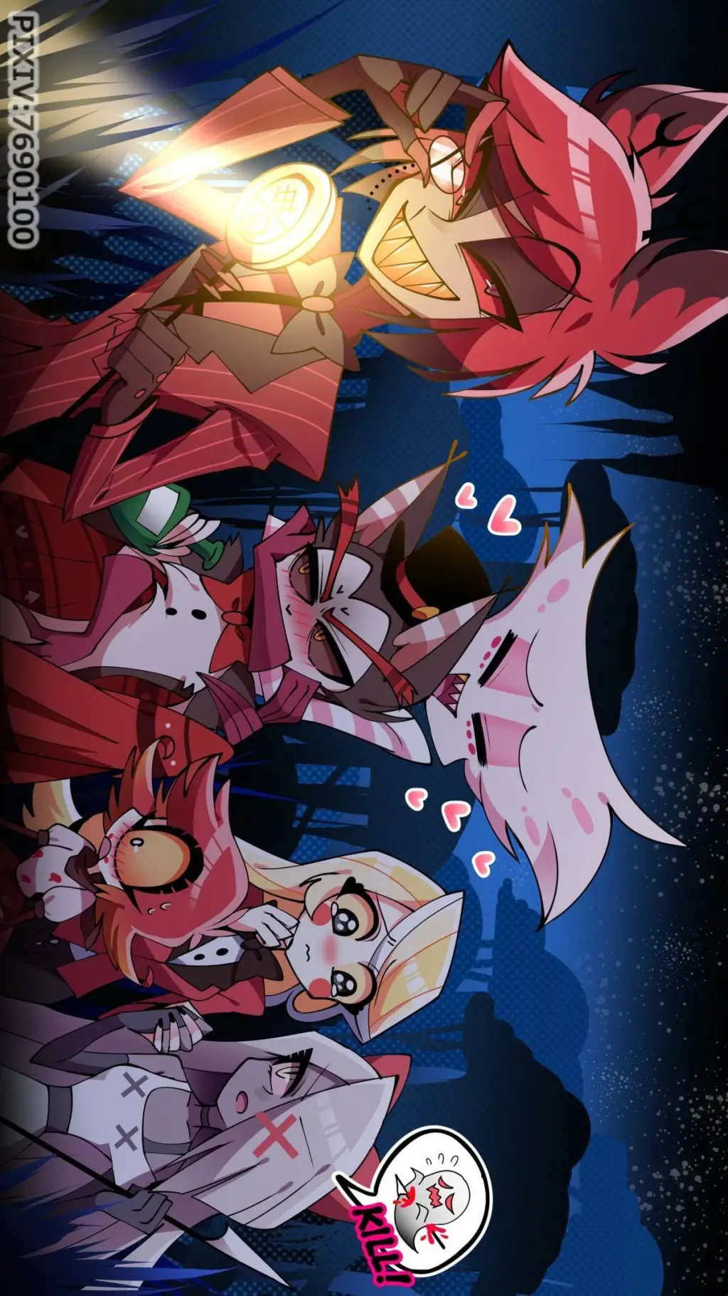 ai character: hh camping background