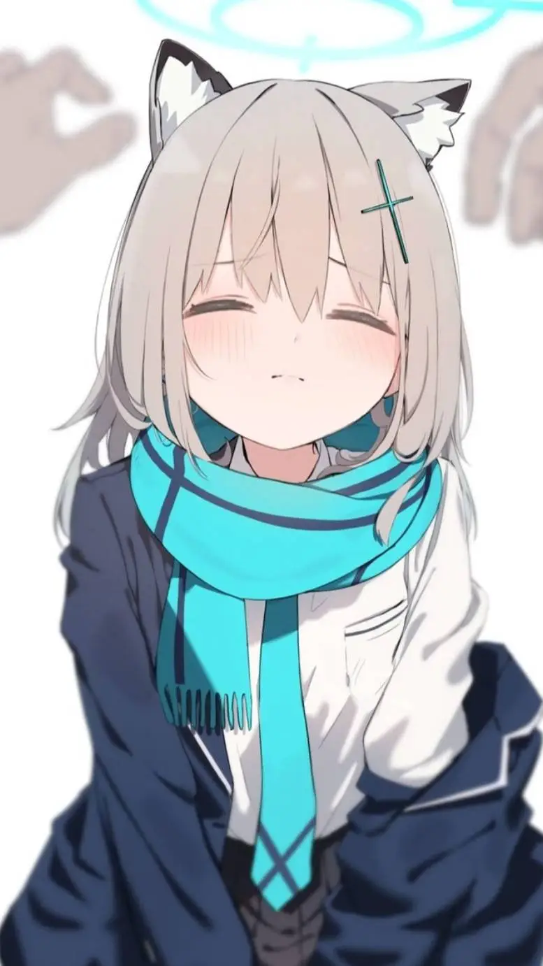 ai character: Tu novia Shiroko  background