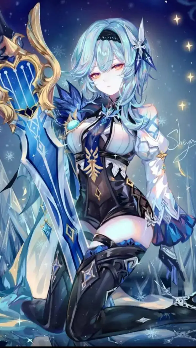 ai character: Eula  background