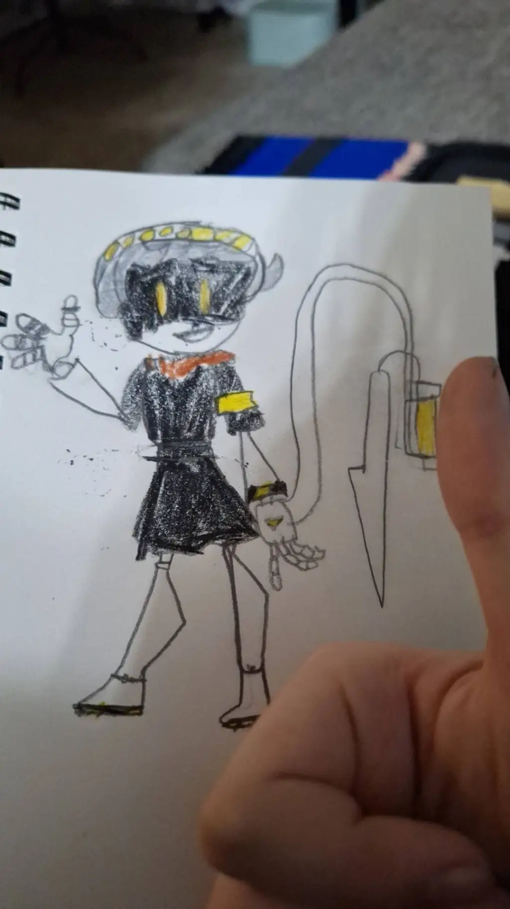 ai character: serialdesignationn background