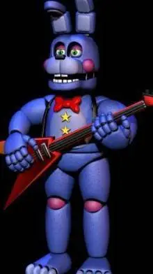 ai character: Rockstar bonnie background