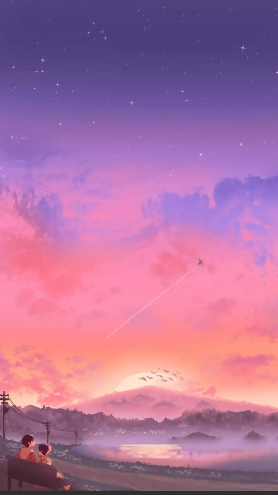 ai character: together forever background