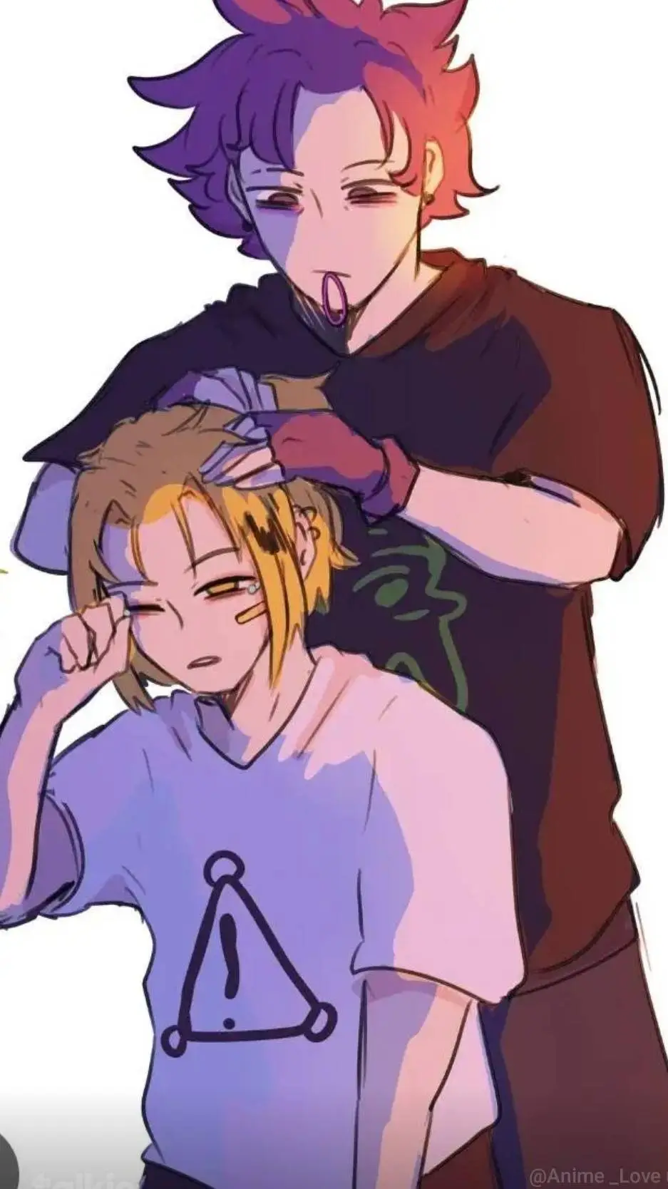 ai character: Shinkami 🤣 background