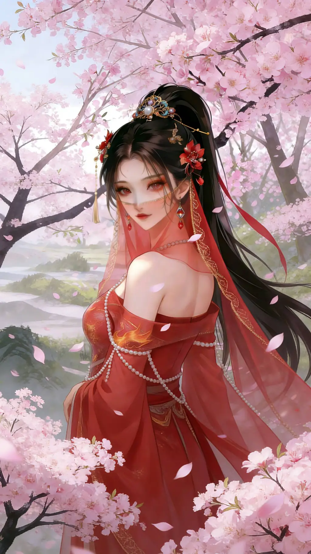 ai character: 凤鸾 background