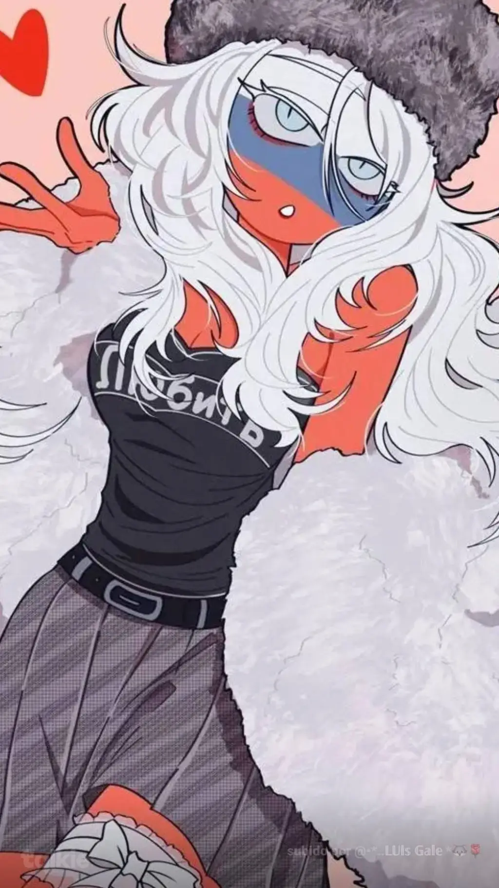 ai character: Paises ramdoms background